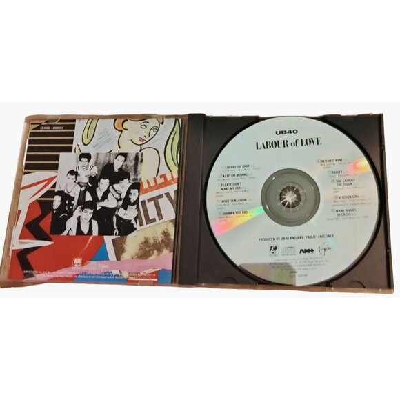 UB40 Labour Of Love CD Album Reggae 1983 Release - Picture 2 of 5